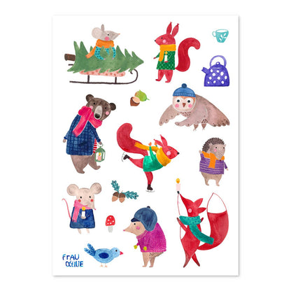 Kindertattoos - Weihnachten