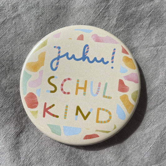 Button - Schulkind