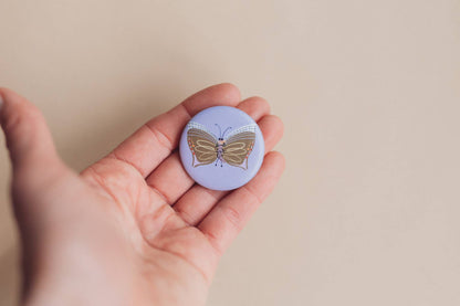 Button - Schmetterling - Frei entfalten