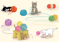 Postkarte Bastelkatzen von Belle & Boo A6