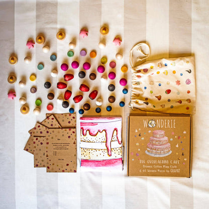 Spieltuch - Kuchendeko-Spielset mit Grapat