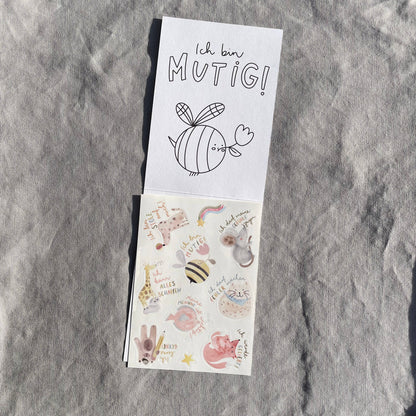 Stickerbogen - Mutmacher