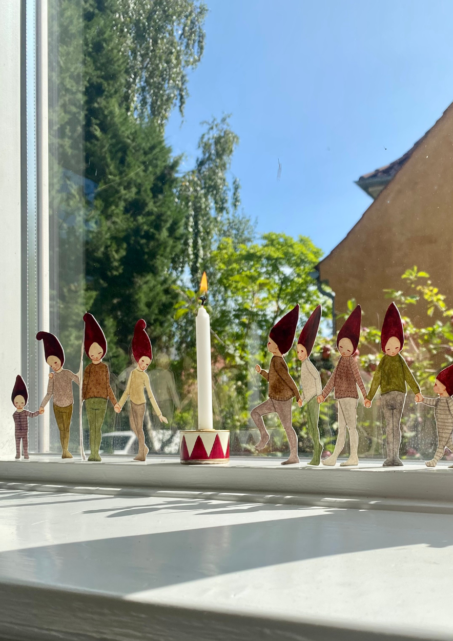 Bastelbogen - Elfenparade