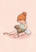 Postkarte Teddybär von Belle & Boo A6