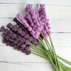 Lavendelstiel hellviolett aus Filz von Sewing Seeds Play