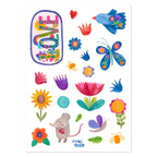 Kindertattoos Blumen und Liebe von Frau Ottilie