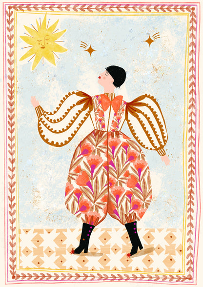 Print - Folk Mann