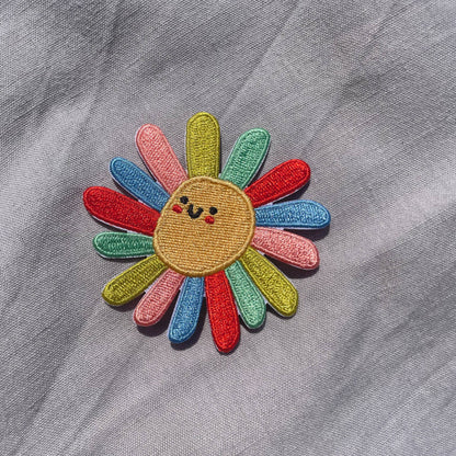 Bügelbild - Blumen Design