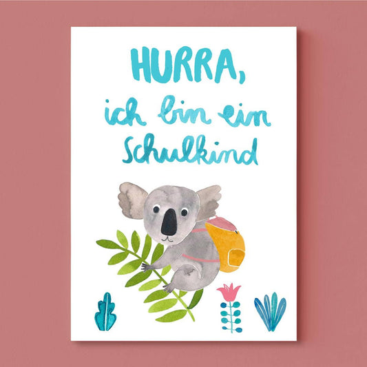 Einschulung mit Koala A6