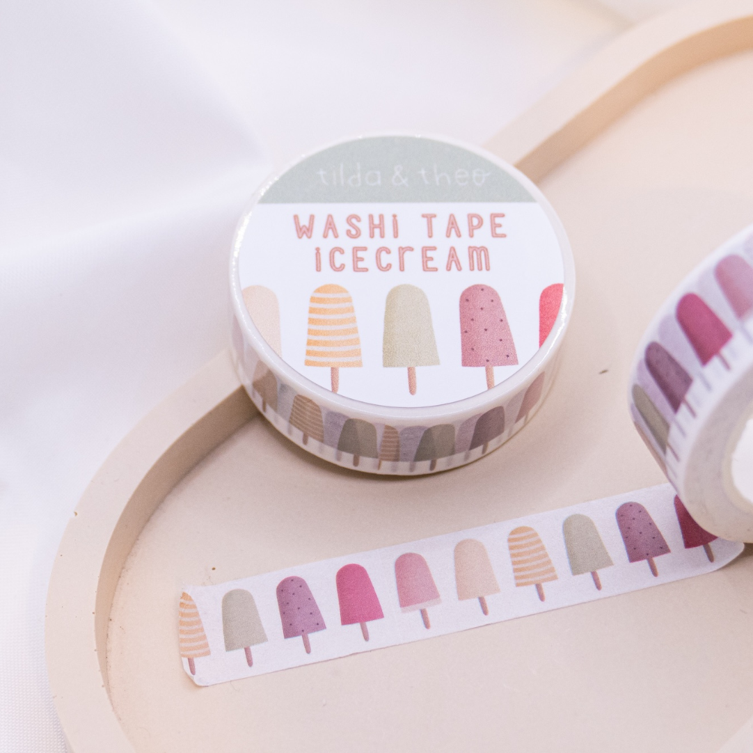Washi Tape - Eis am Stiel