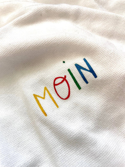 Bügelbild - Moin