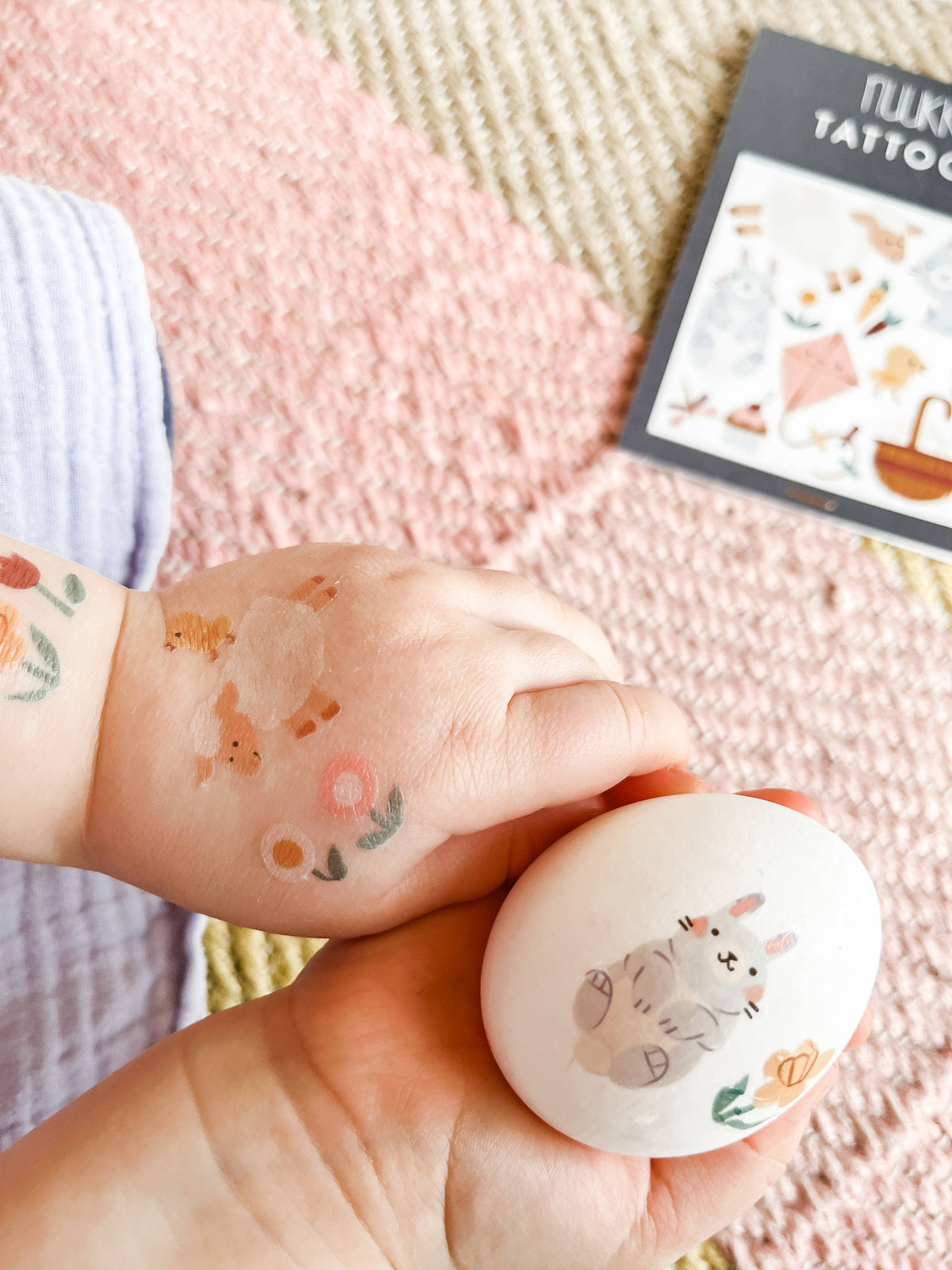 Kinder Tattoos - Frühlingstiere