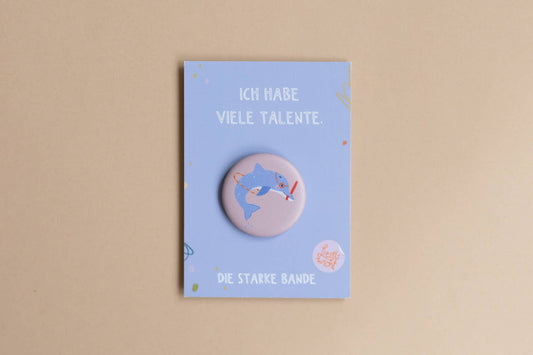 Button - Delfin - Ich habe viele Talente