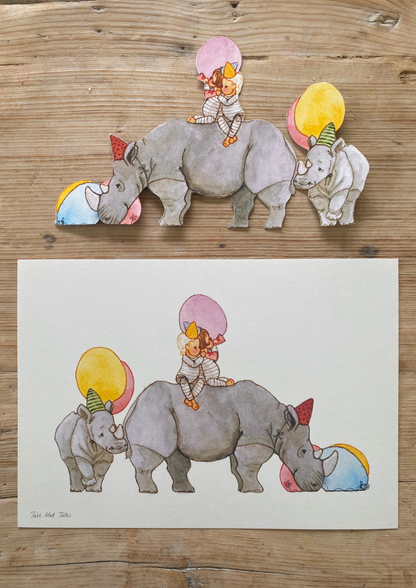 Geburtstagstier - Nashorn