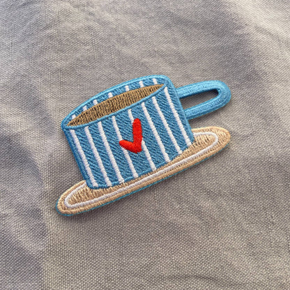 Bügelbild - Kaffeetasse