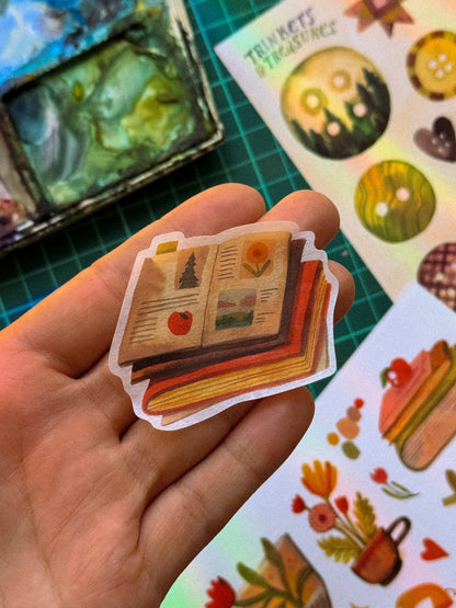 Washi-Stickerbogen - Dinge, die ich liebe