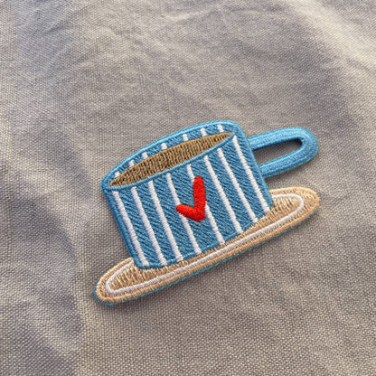 Bügelbild - Kaffeetasse