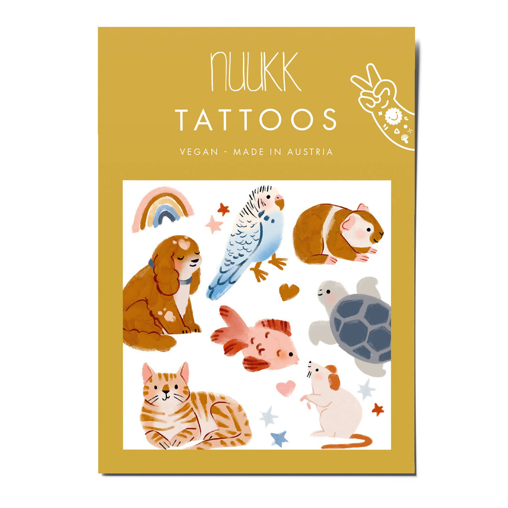 Kindertattoos Haustiere von nuukk