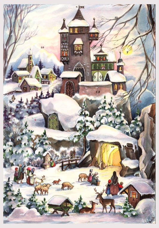 Adventskalender - An der Burg