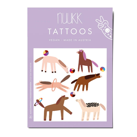 Kinder Tattoos - Pferde