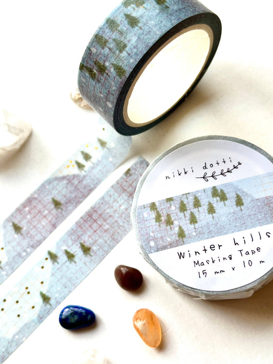 Washi Tape - Winterhügel