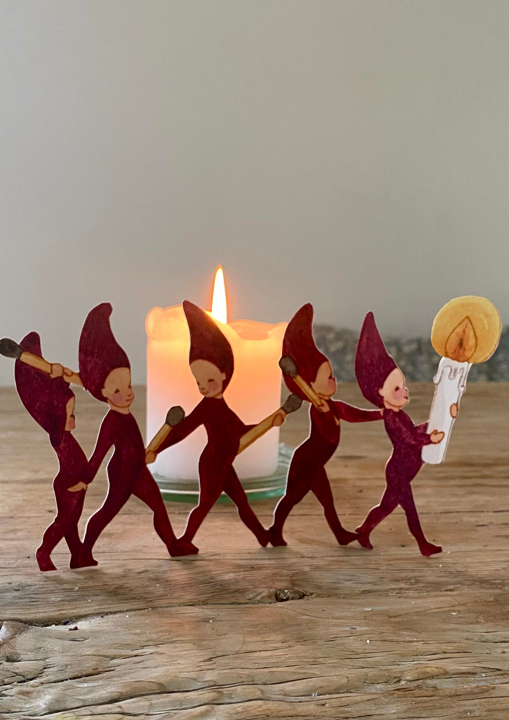 Bastelbogen Lichtelfen von Tall Hat Tales