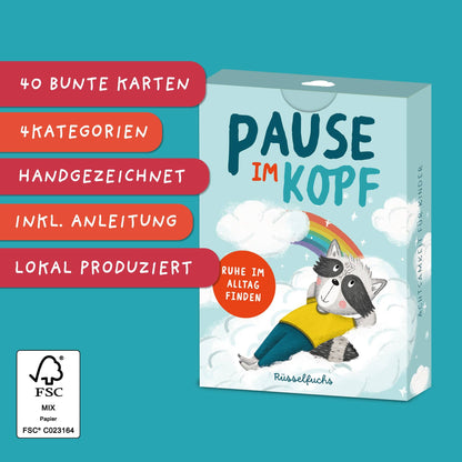 Pause im Kopf – Achtsamkeitskarten für Kinder