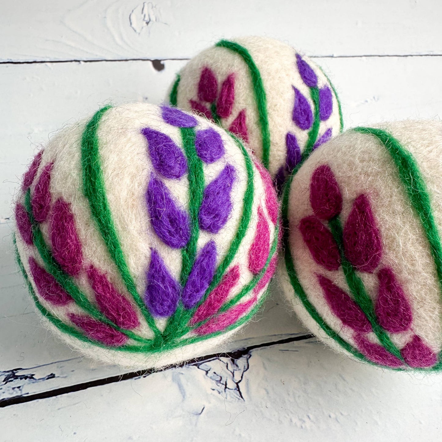 Filz - Trocknerball - Lavendel