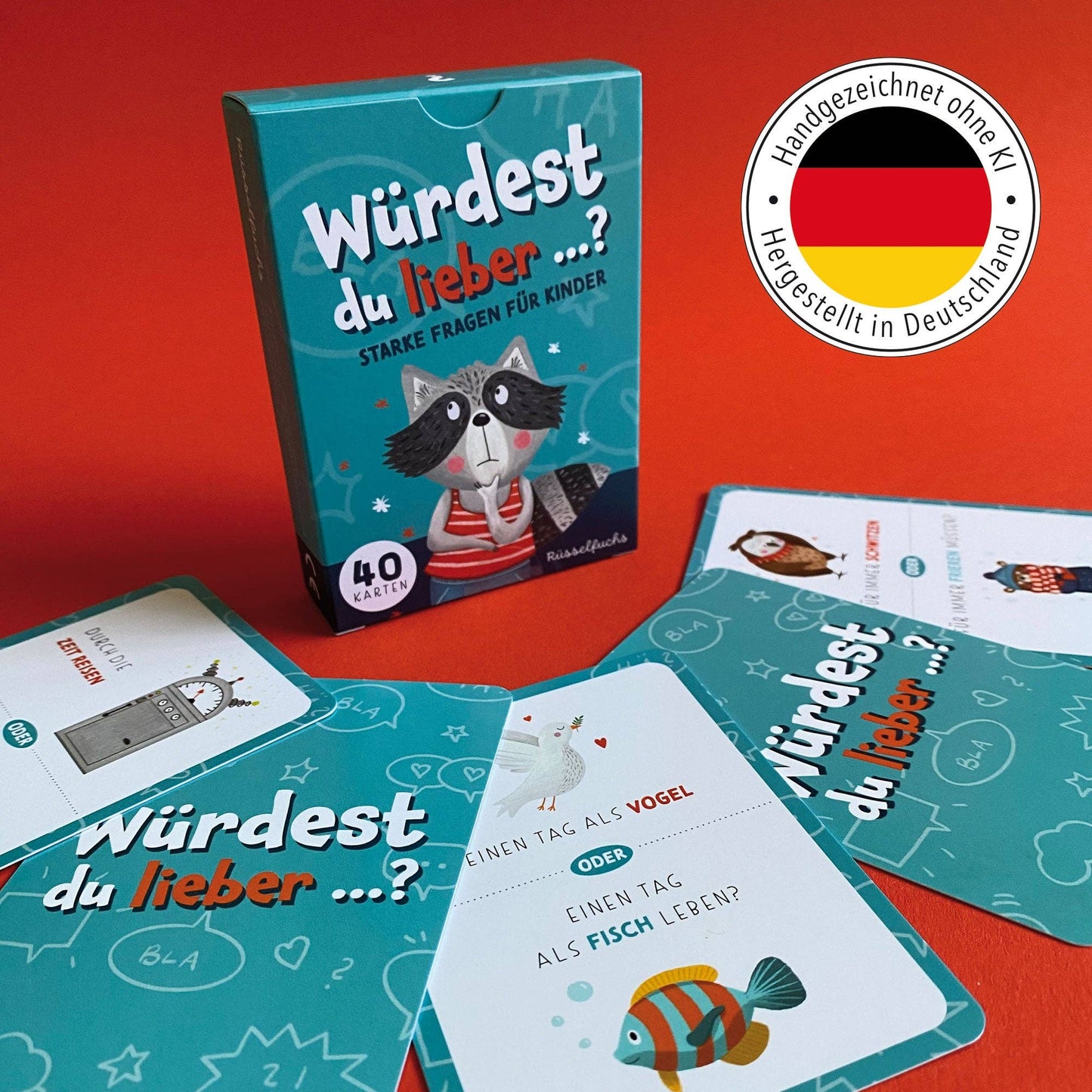 Würdest du lieber …? – Kartenspiel für Kinder