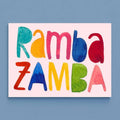 Postkarte Rambazamba von Frau Ottilie A6