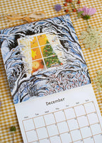 Kalender 2027 von Asia Spettel, Monatsblatt Dezember