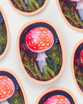 Vinyl-Sticker Pilz von Wild Pencil Studio