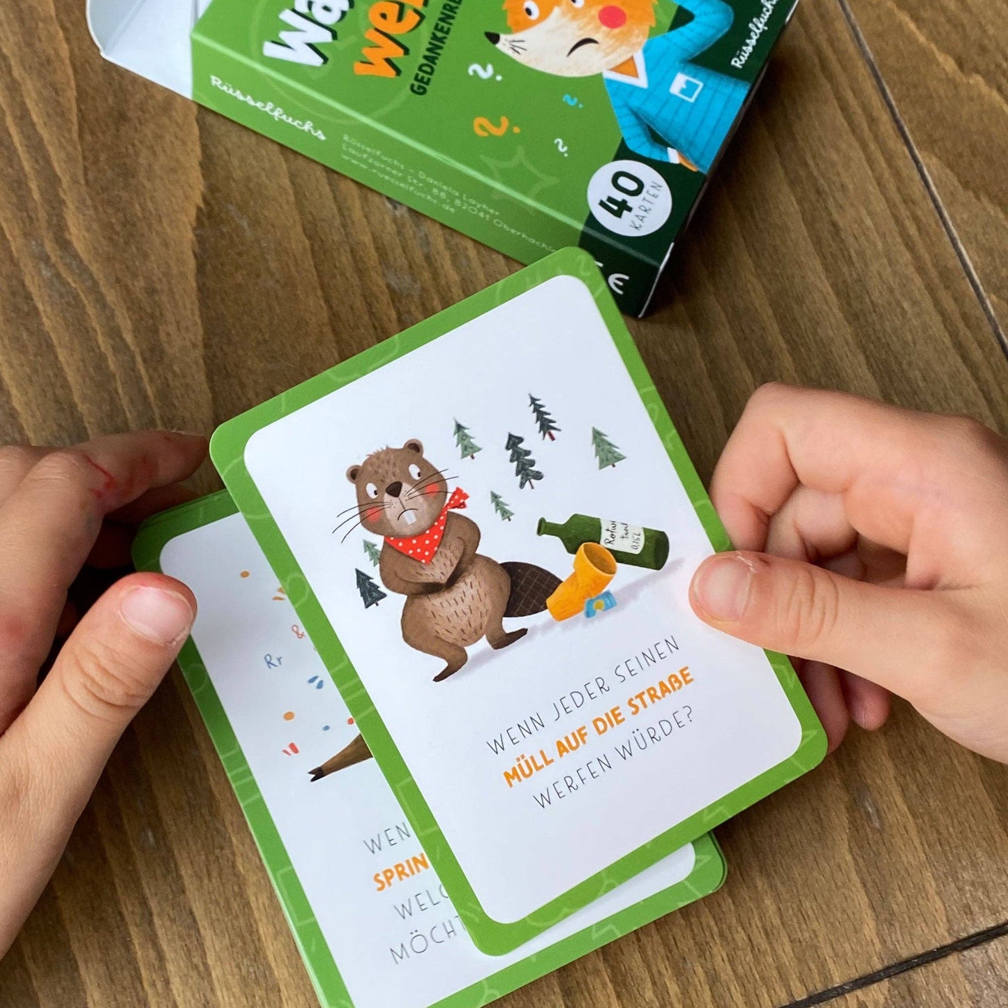 Was wäre wenn …? – Kartenspiel für Kinder