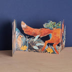 Gefaltete Karte - Fuchs