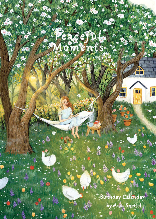 Geburtstagskalender „Friedliche Momente“