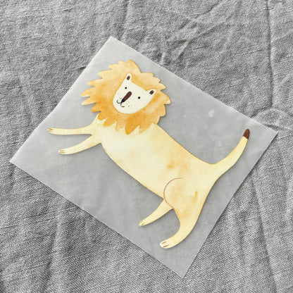 Bügelbild - Löwe