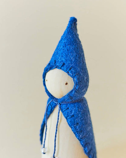 Blauer Holzgnom
