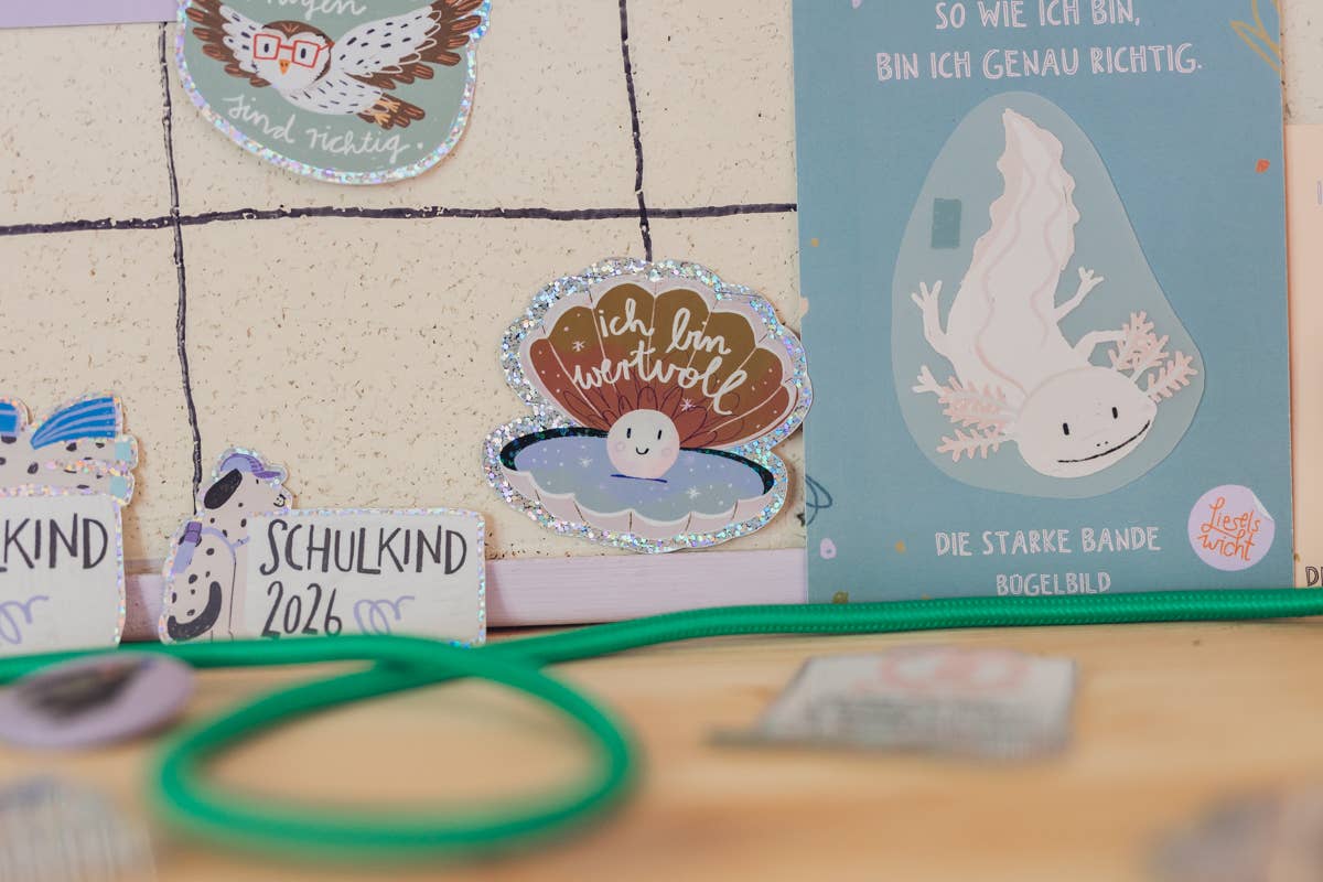 Sticker - Schmetterling - frei entfalten