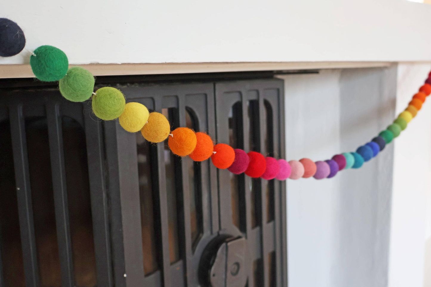 Regenbogen-Girlande für Kindergeburtstag und Partydekoration