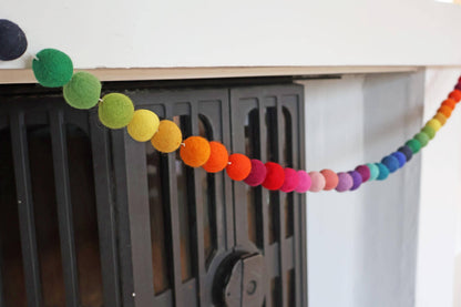 Regenbogen-Girlande für Kindergeburtstag und Partydekoration