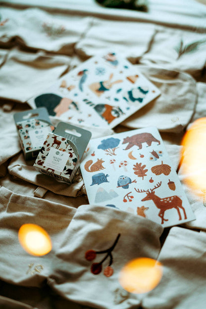 Washi Tape - Waldtiere