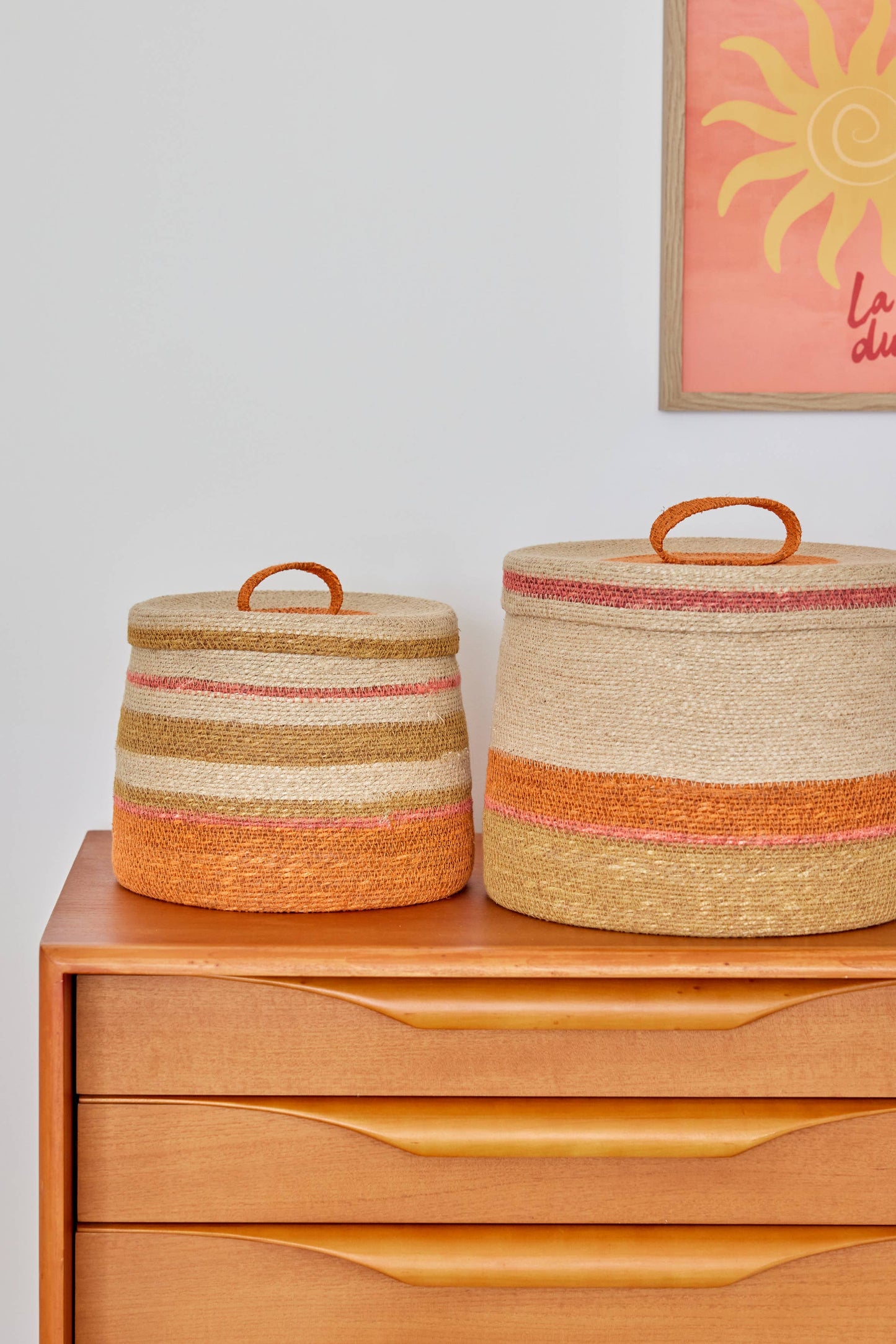 Korb Box S - Orange/Mais