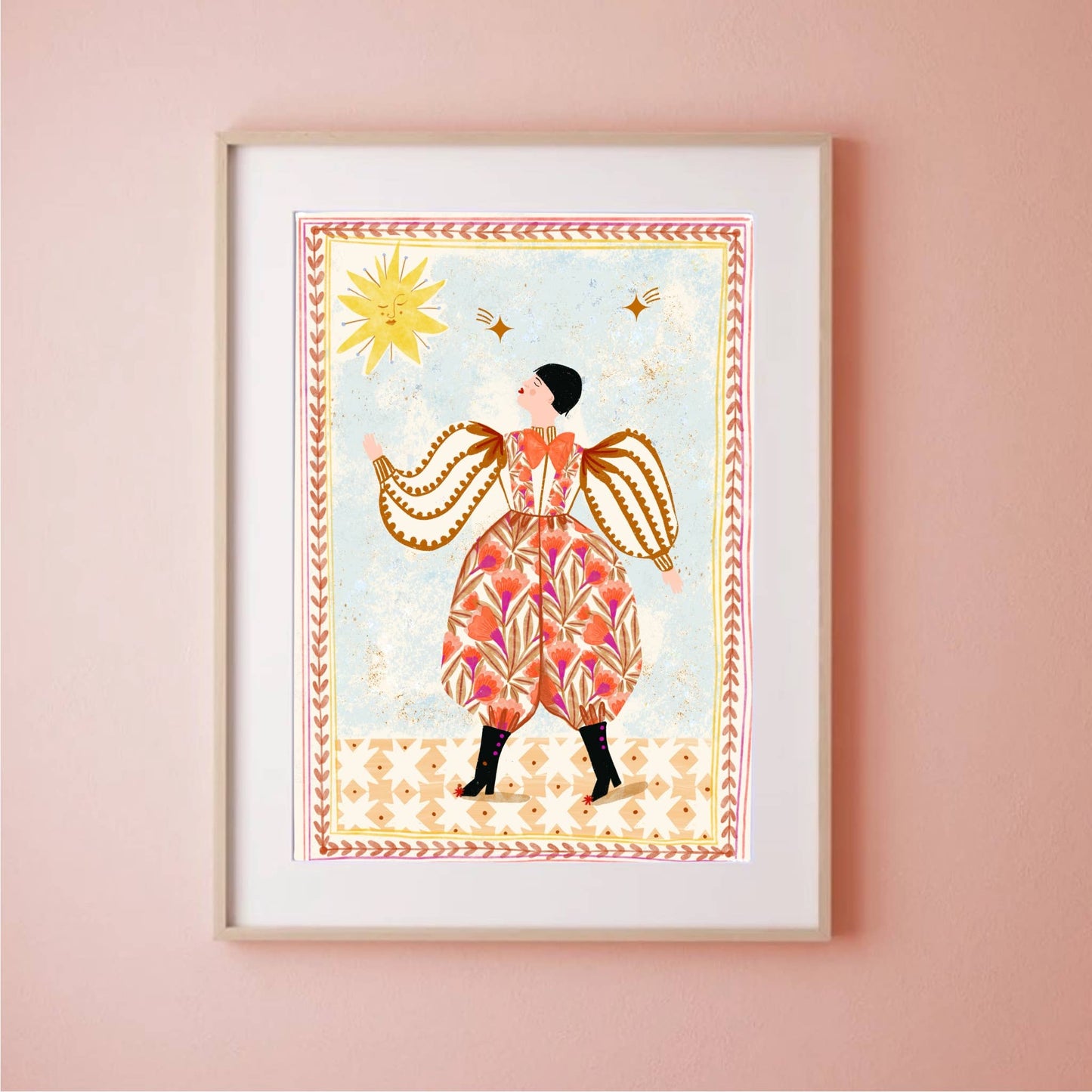 Print - Folk Mann