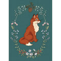 Postkarte Mitternachtsfuchs von Belle & Boo A6