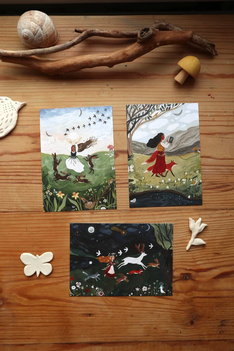 Monatskarten - Set von Tijana Draws