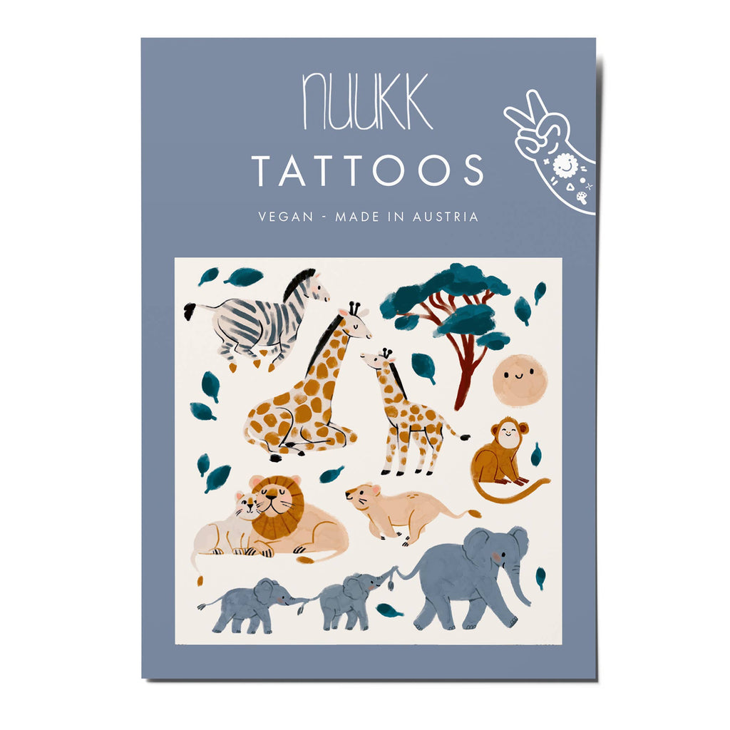 Kindertattoos Safari von nuukk