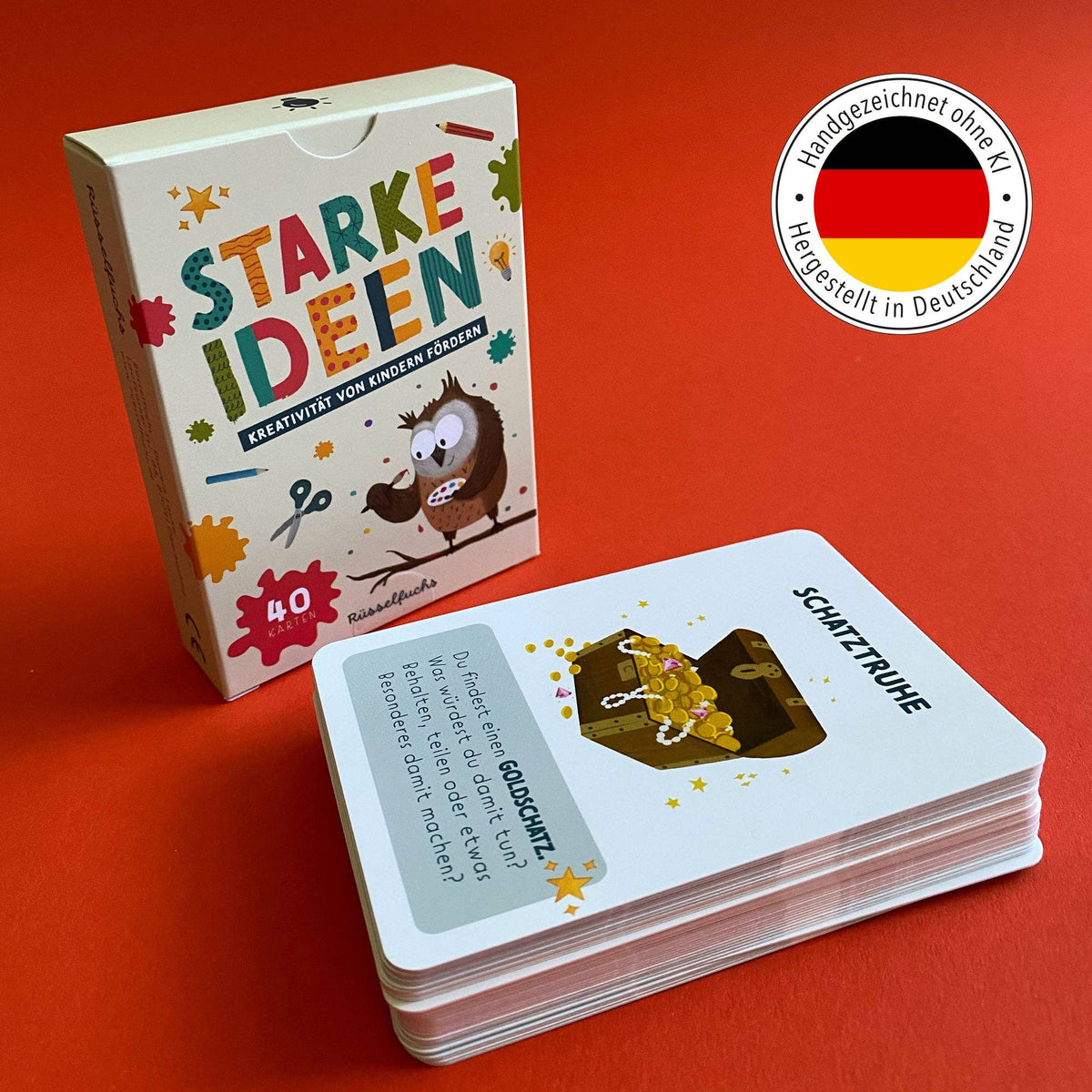 Kreativitätskarten Starke Ideen für Kinder von Rüsselfuchs