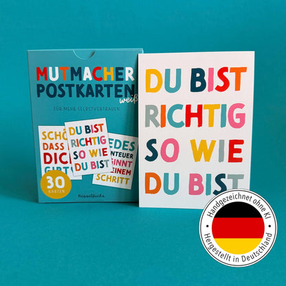 Mutmacher-Postkarten | 30 Karten