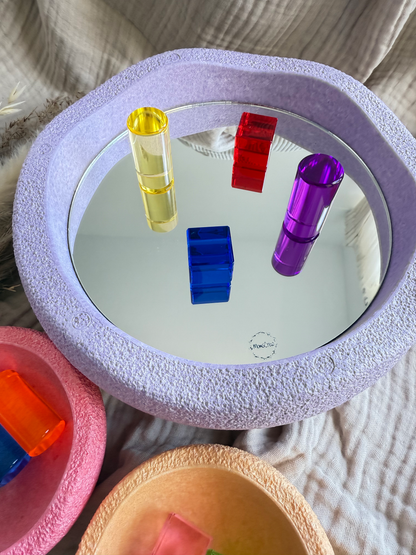 Spiegel - Aktivitätsplatte kompatibel mit Stapelstein®