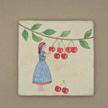 Fliese Süße Kirschen von moreydesign 10 x 10 cm
